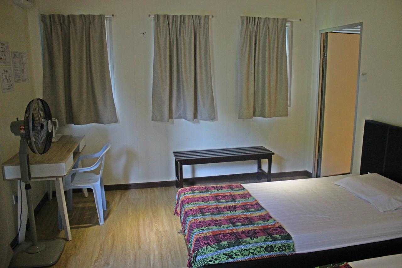 Kiulu Riverside Chalet Tamparuli ภายนอก รูปภาพ