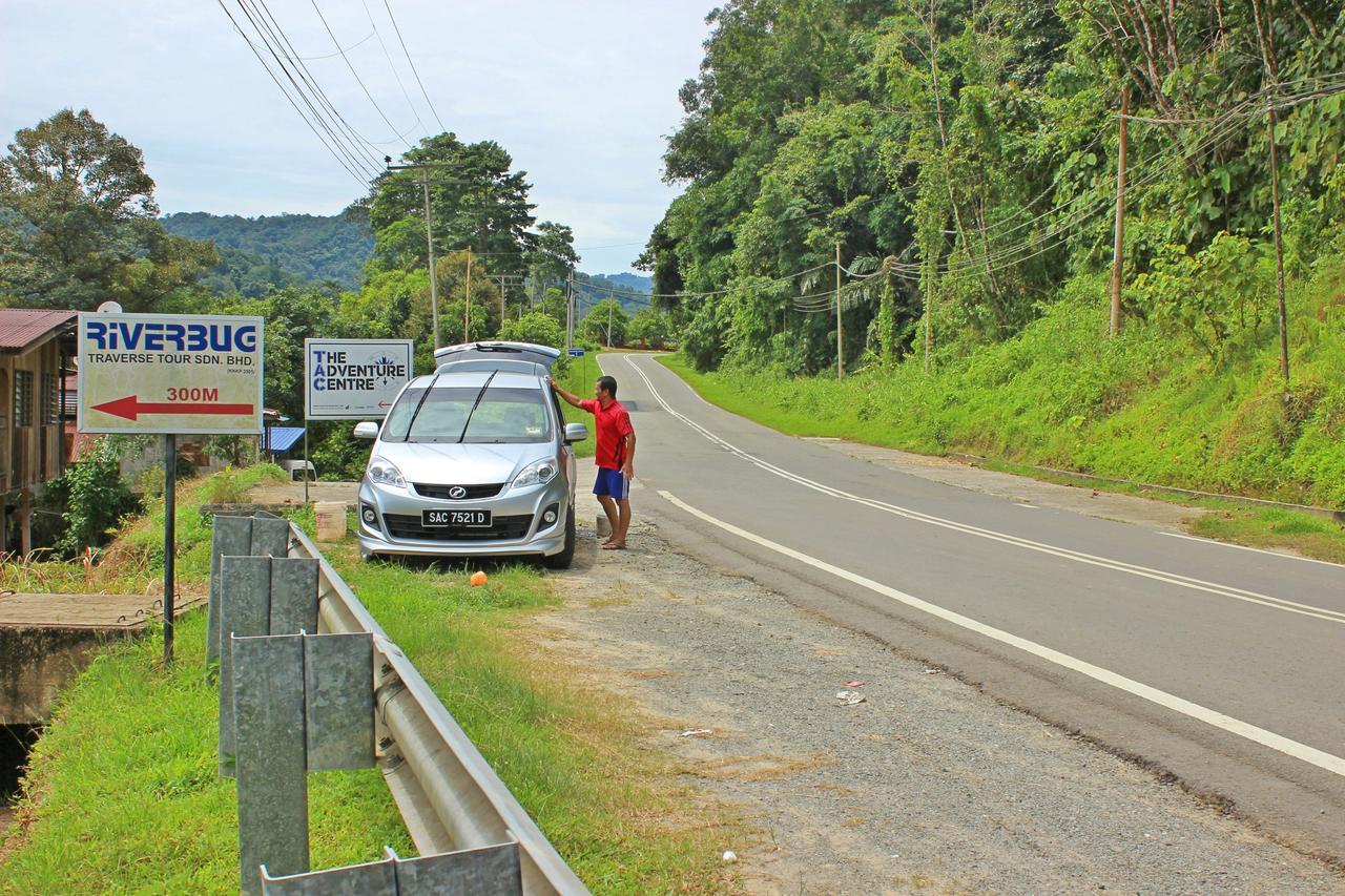 Kiulu Riverside Chalet Tamparuli ภายนอก รูปภาพ